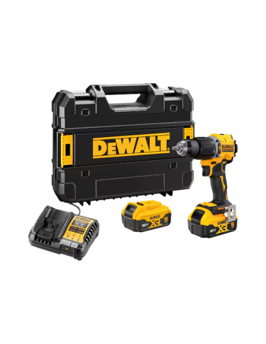 TALADRO ATORNILLADOR PERCUTOR BRUSHLESS 18V 5Ah  DCD799P2T-QW DEWALT