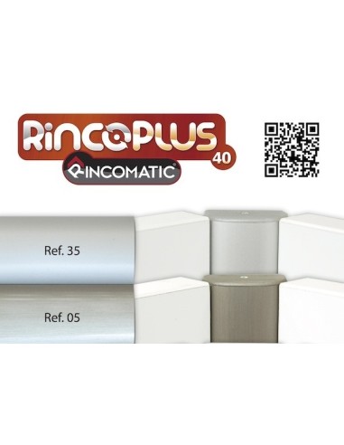 Rincomatic Plus40 70Cm Aluminio Mate