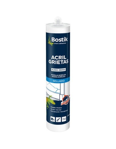 MASILLA ACRIL GRIETAS BLANCO BOSTIK