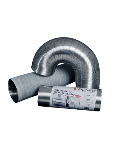 Tubo Aluminio Estriado  Ø100mm