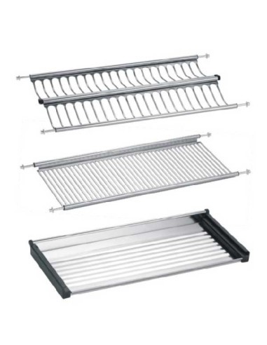 ESCURREPLATOS MUEBLE 50 CM INOX