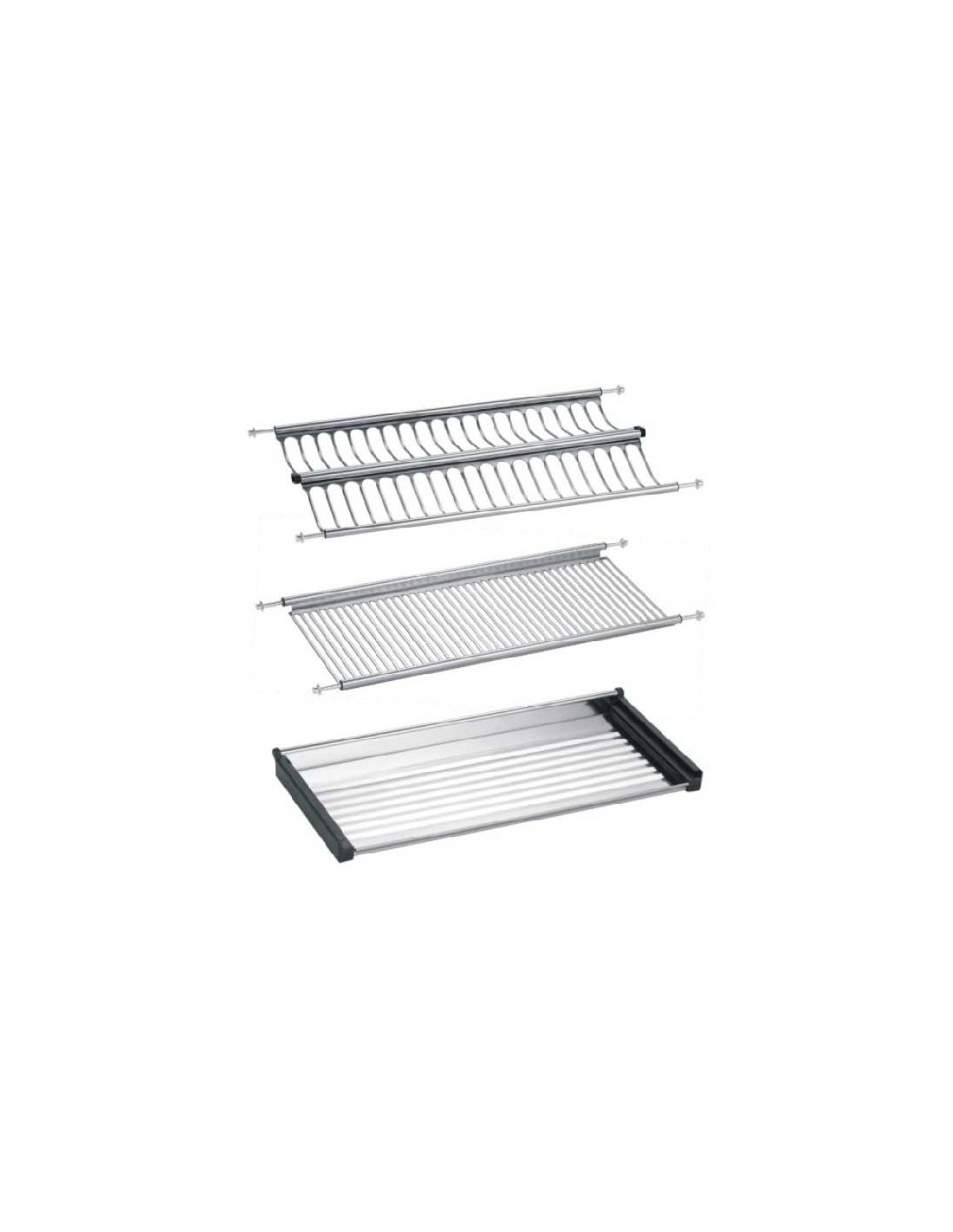 ESCURREPLATOS MUEBLE 50 CM INOX