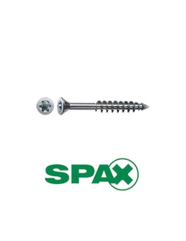 Caja de tornillos SPAX-M de 3,5x50 torx galvanizado Spax