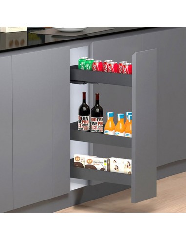 BOTELLERO NEO 80x15 ANTRACITA